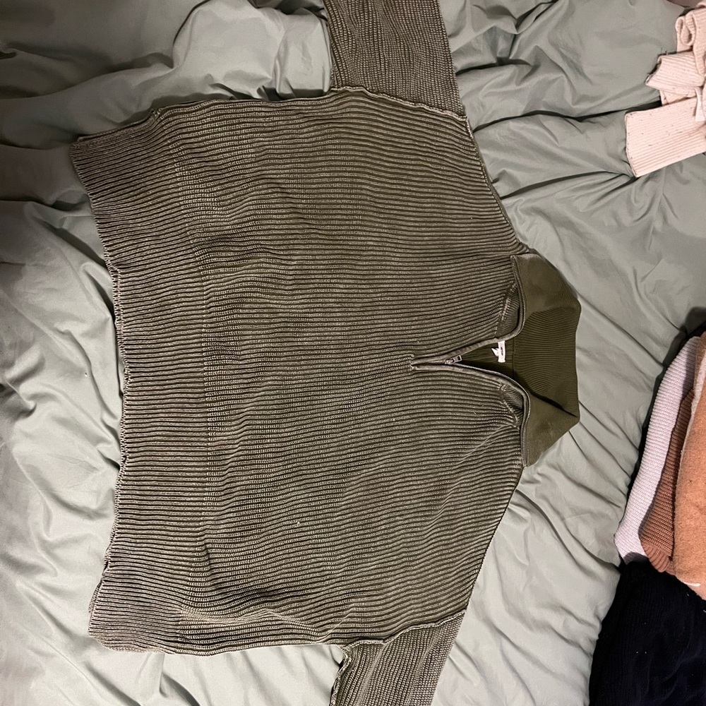 Olive Green Women's Sweater